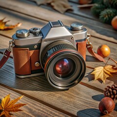 camera realistic photo illustration