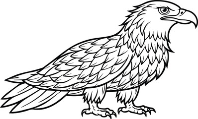 Doodle of cute animal sketch. outline vector illustration . linear vector children's illustration set of cute forest animals