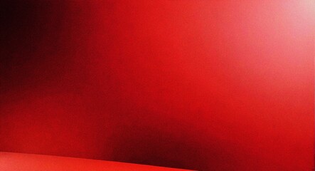 Obraz premium red grainy gradient abstract background, noise texture effect, banner poster header design