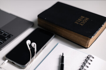 Digital age, many people now worship online, merging faith in God with technology to pray and read...