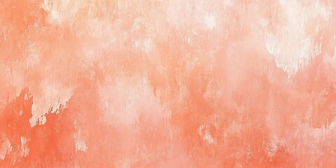 Fototapeta premium Abstract Peach and White Watercolor Background