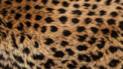 Close-up image of a Leopard's fur, background art 