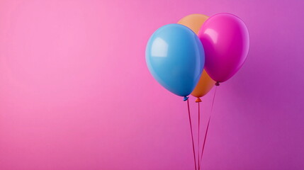 helium balloon with copy space for text