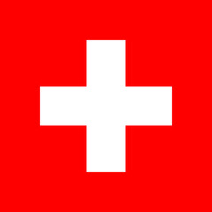 Obraz premium Switzerland flag, Swiss flag, Switzerland national flag, flag of Switzerland, Swiss flag