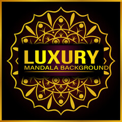 Luxury Mandala Background Design