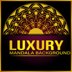 Luxury Mandala Background Design