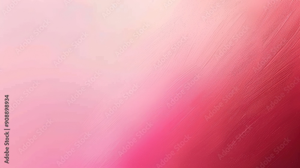 Poster a smooth gradient flows from vibrant red to soft pink, creating a captivating abstract background th