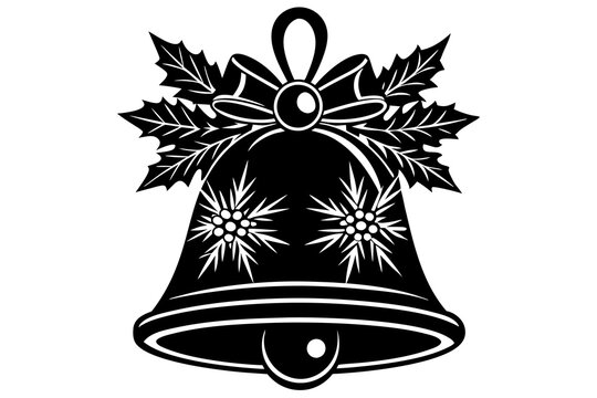 recommend clip art: Christmas jingle bells isolated doodle icon,Christmas decorations