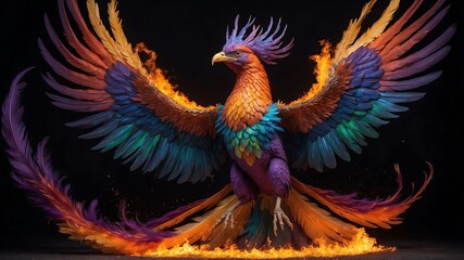 mythical phoenix bird rising from the ashes flying art .jpeg