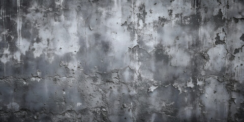 Fototapeta premium Grey rough texture concrete stone grunge rough wall wide background