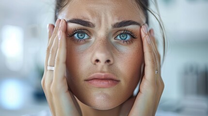 Fototapeta premium Understanding Anxiety A Guide to Diagnosis, Treatment, and Supportive Care for Managing Symptoms and Finding Relief, A Comprehensive Resource for Anxiety Sufferers