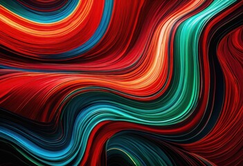 Fototapeta premium captivating layout showcasing vibrant elements striking composition rich colors dynamic shapes, design, visual, artistic, creative, display, arrangement
