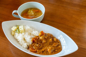 美味しそうなカレーライス