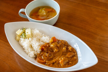 美味しそうなカレーライス