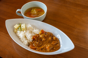 美味しそうなカレーライス