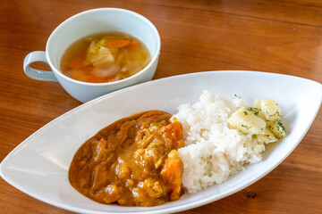 美味しそうなカレーライス
