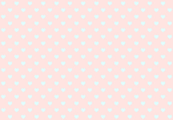 Heart LightCyan color on pink background. For Background.