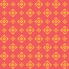 Fabric Pattern, Background brown, Pixel , Geometric shapes, orange, brown Seamless.