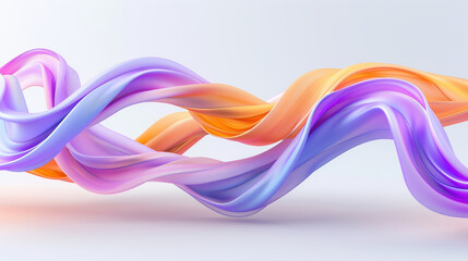 Technology Background,  An engaging abstract composition of bright neon colors, including oranges and purples, intertwines against a stark central void. This design offers an