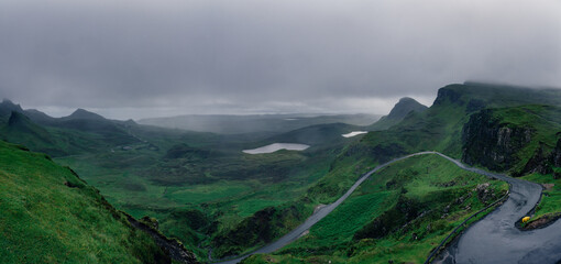 Quiraing Viewpoint, Isle of Skye, Scotland, UK