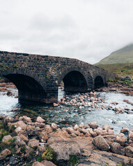 Steinbrücke Schottland - Sligachan Old Bridge