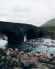 Steinbrücke Schottland - Sligachan Old Bridge