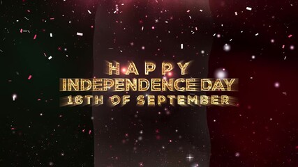 16th of September Mexico Independence Day