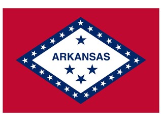 Flag of the U.S. state of Arkansas