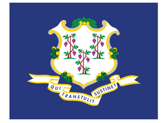 Flag of the U.S. state of Connecticut