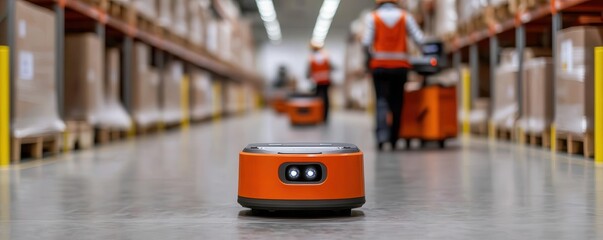 A seamless integration of human workers and robots in a stateoftheart warehouse environment