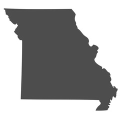 Outline of the map of the U.S. state of Missouri