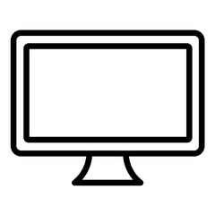 Vector Design Lcd Icon Style