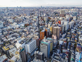 Obraz premium 【東京都】キャロットタワーからの眺望