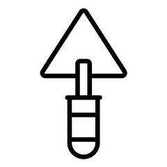 Vector Design Trowel Icon Style