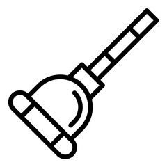 Vector Design Plunger Icon Style