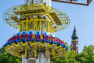 Volksfest in Straubing / Niederbayern / Gäubodenvolksfest