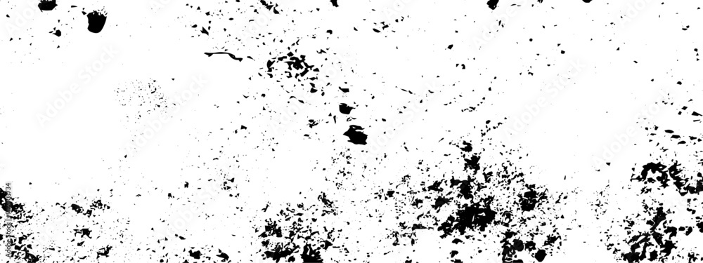 Wall mural vector grunge and dust texture background. overlay distress grain monochrome design. abstract old vi
