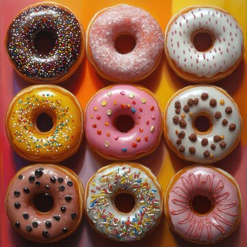Assorted donuts
