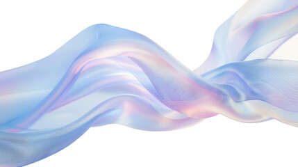 Obraz premium Flowing Pastel Fabric