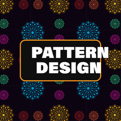 Seamless Mandala pattern Design