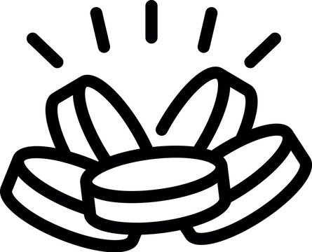 black pills with shining effect clip art preview