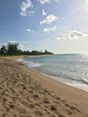 beach and sea