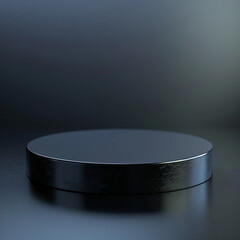 interior of a modern house with close up product display podium