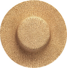 Straw hat closeup
