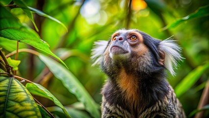 Naklejka premium Marmoset , popular, very beautiful, photos.