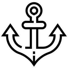 Anchor Icon For Illustration