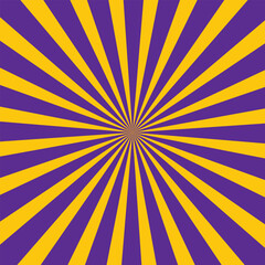 Obraz premium purple yellow sunburst background manga panel 