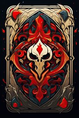 Vibrant Colorful Card Design Featuring a Dynamic Fusion of Abstract Art and Modern Graphic Concepts with a Spectrum of Rich and Diverse Hues