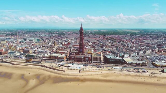 Stunning Blackpool Tower in West of England
