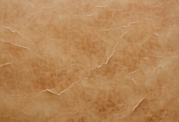 Fototapeta premium A textured background featuring crumpled, wrinkled paper in warm beige tones. The surface has a natural, organic feel, ideal for artistic or design purposes.
